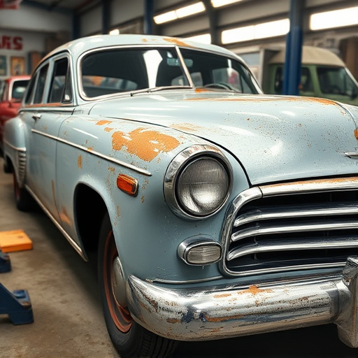 vehicle restoration process