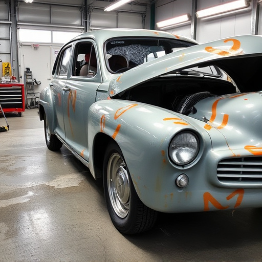 vehicle restoration process
