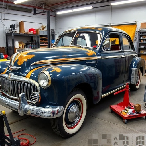 vehicle restoration process