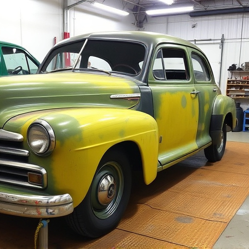 vehicle restoration process