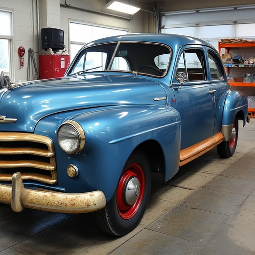vehicle restoration process