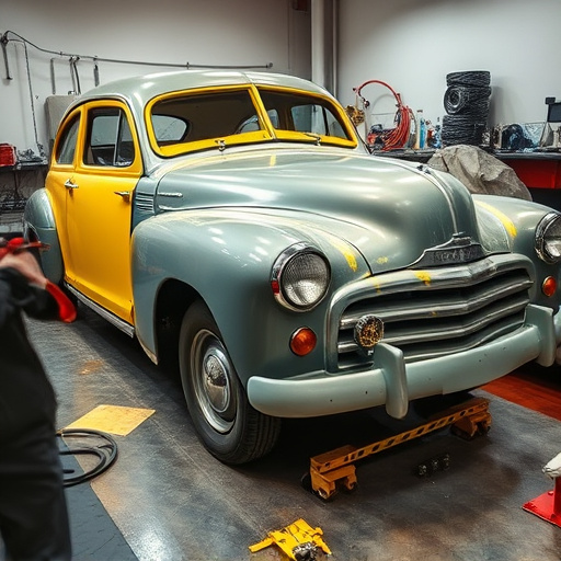 vehicle restoration process