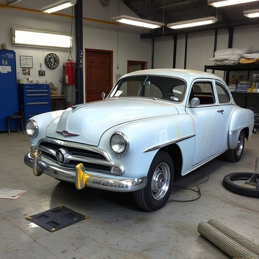 vehicle restoration process