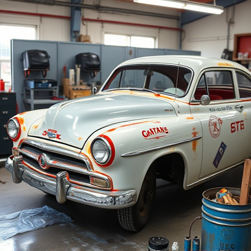 vehicle restoration process