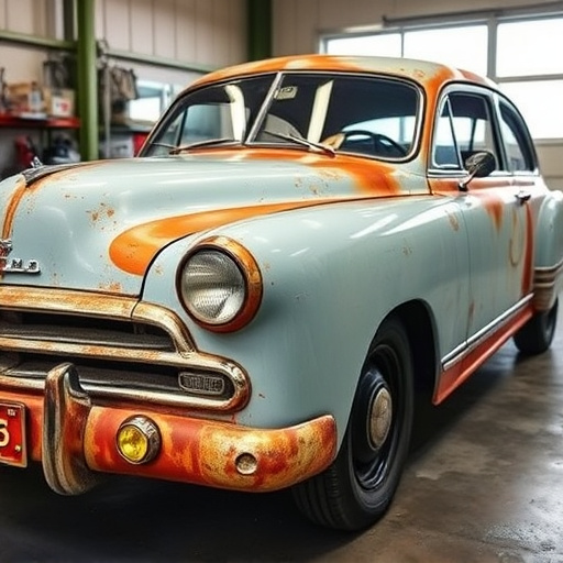 vehicle restoration process