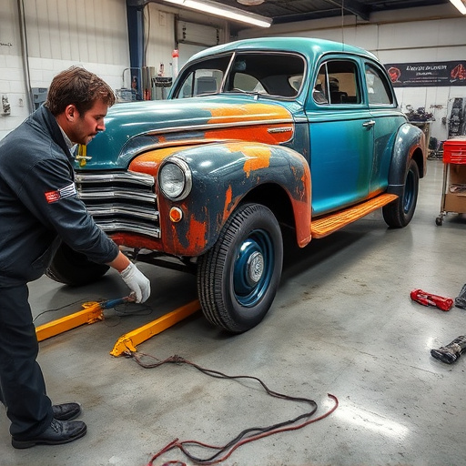 vehicle restoration process