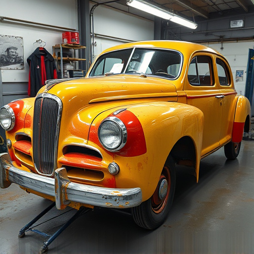 vehicle restoration process