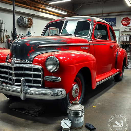 vehicle restoration process