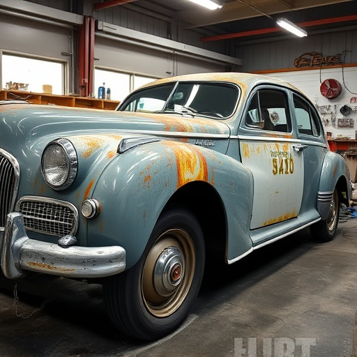 vehicle restoration process