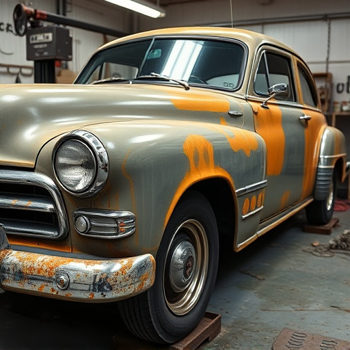 vehicle restoration process