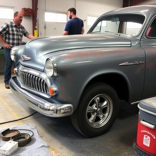 vehicle restoration process