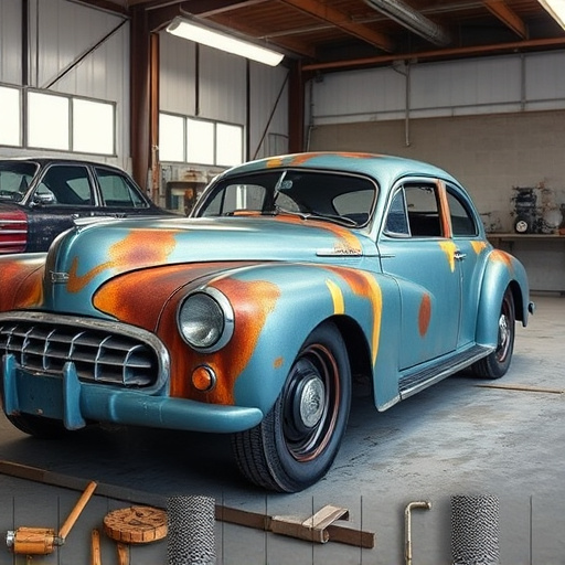 vehicle restoration process