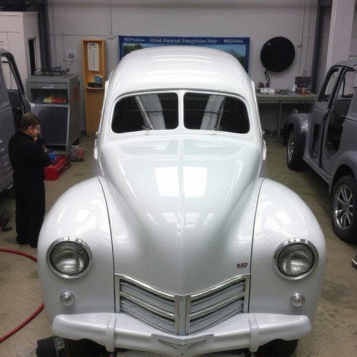 vehicle restoration process