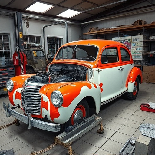 vehicle restoration process