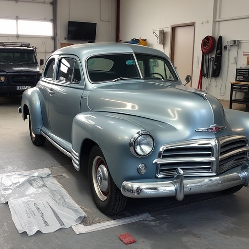 vehicle restoration process