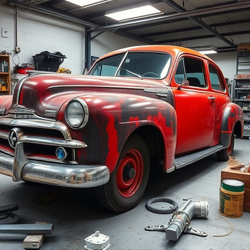 vehicle restoration process