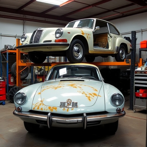 vehicle restoration process