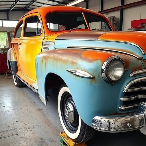 vehicle restoration process