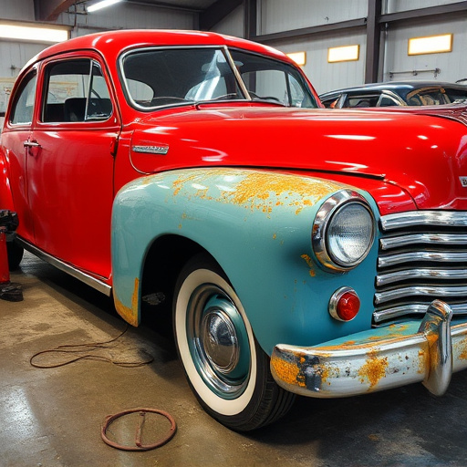 vehicle restoration process
