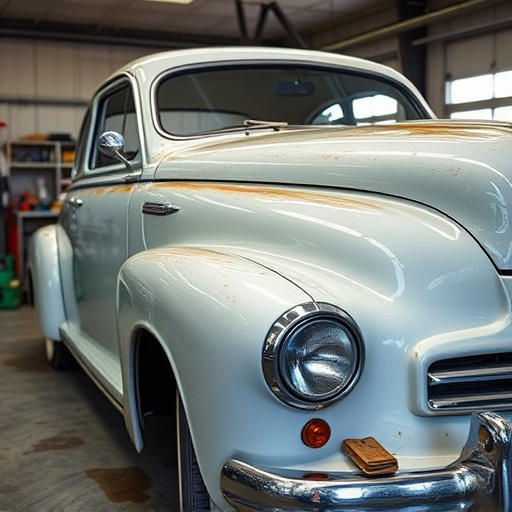 vehicle restoration process