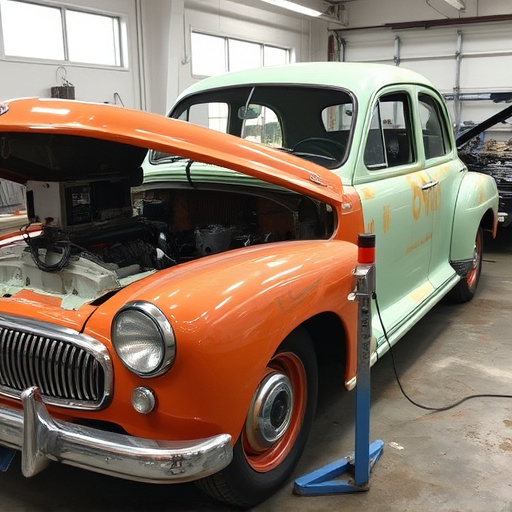 vehicle restoration process