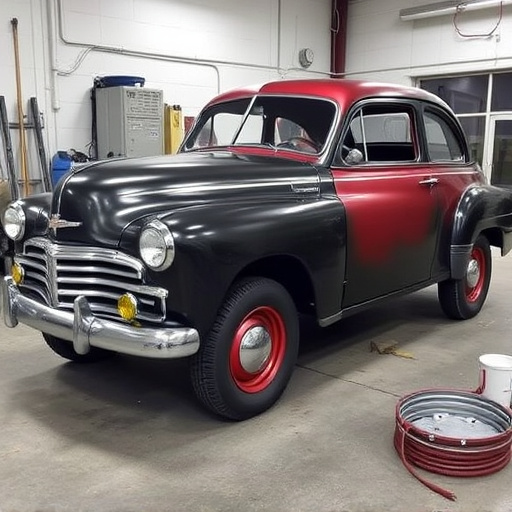 vehicle restoration process