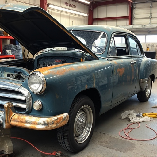 vehicle restoration process