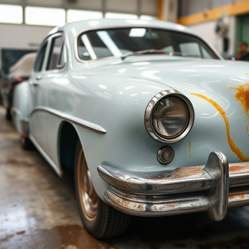 vehicle restoration process
