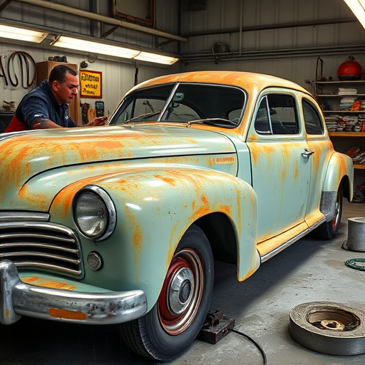 vehicle restoration process