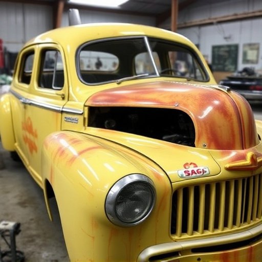 vehicle restoration process