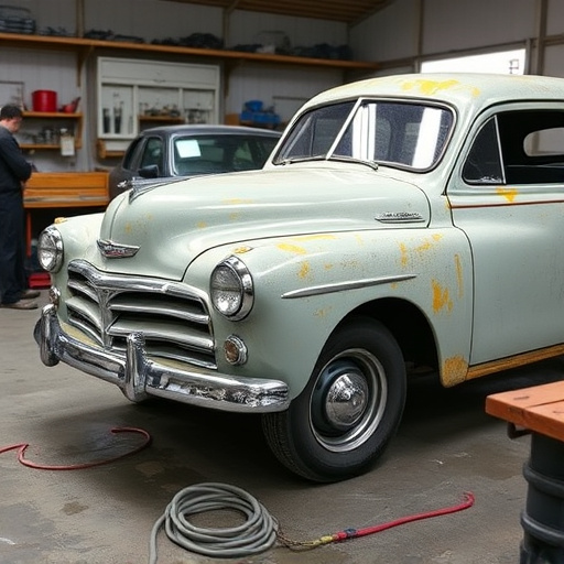vehicle restoration process