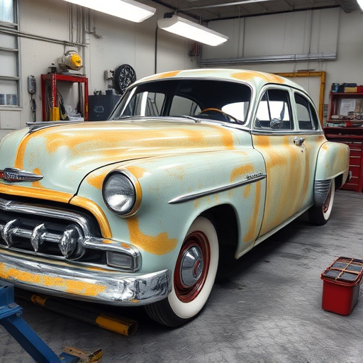 vehicle restoration process