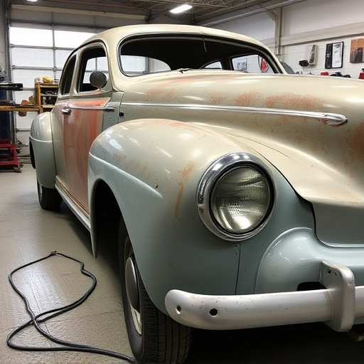 vehicle restoration process