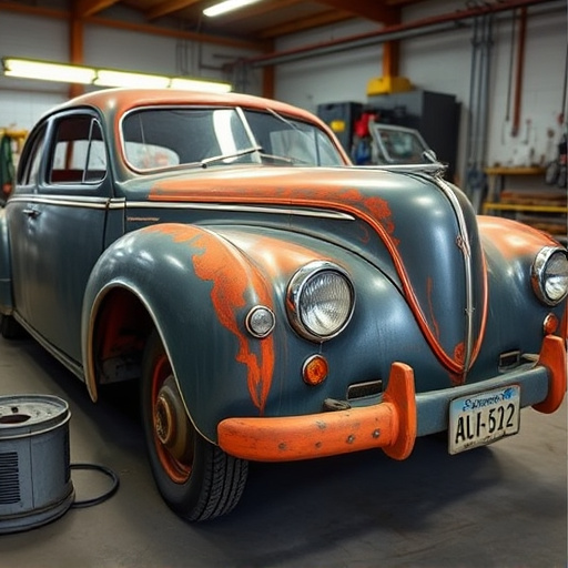 vehicle restoration process