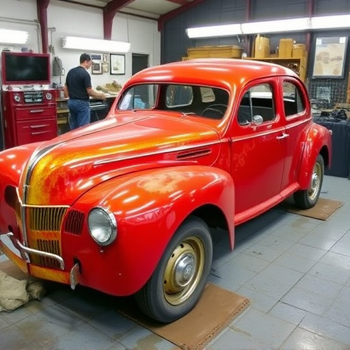 vehicle restoration process