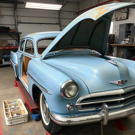 vehicle restoration process