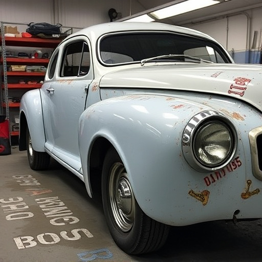 vehicle restoration process