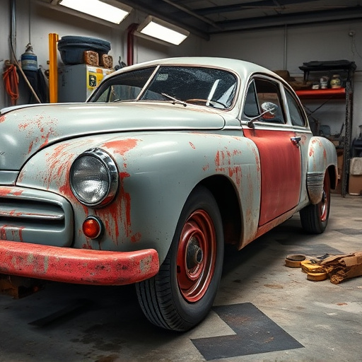 vehicle restoration process