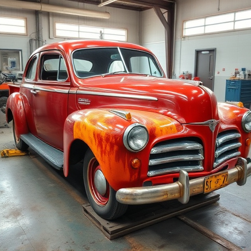 vehicle restoration process