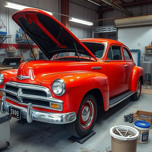 vehicle restoration process
