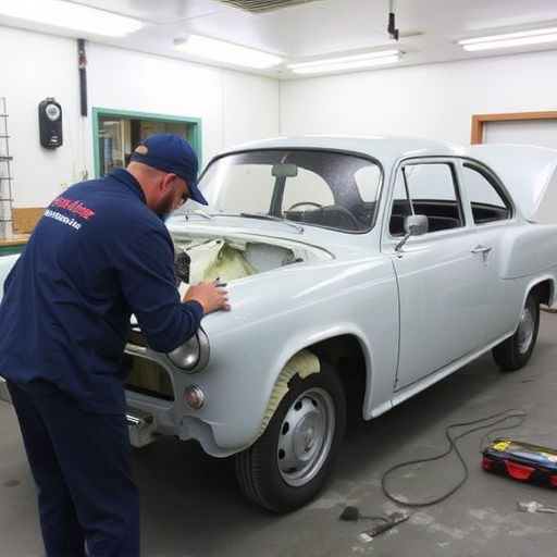 vehicle restoration process