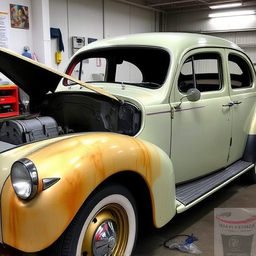vehicle restoration process