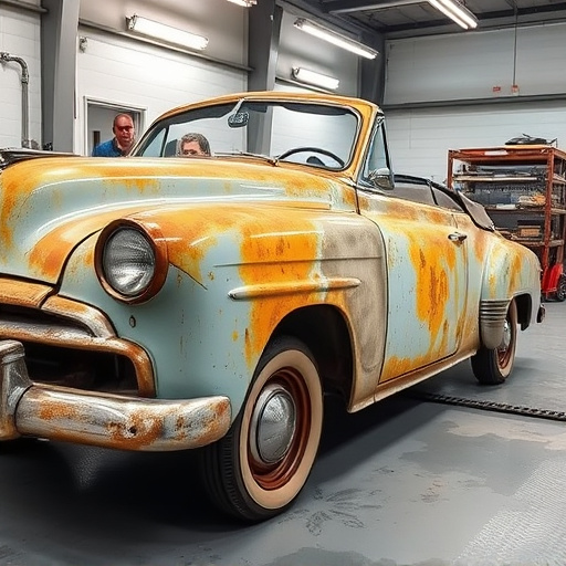 vehicle restoration process