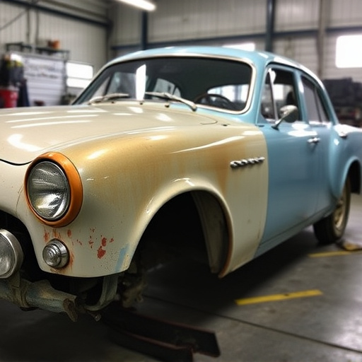 vehicle restoration process
