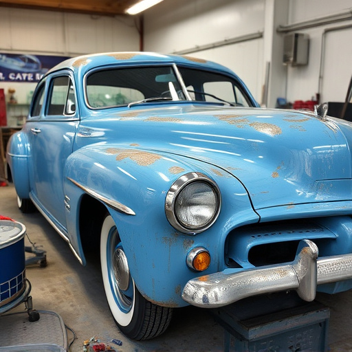 vehicle restoration process