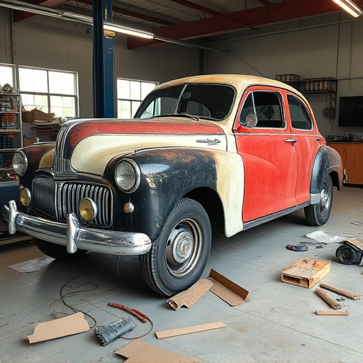 vehicle restoration process