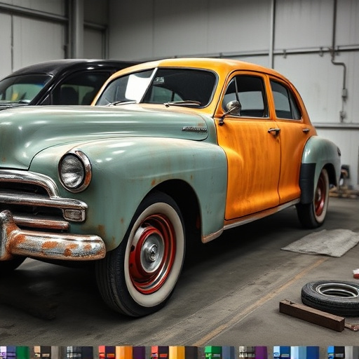 vehicle restoration process
