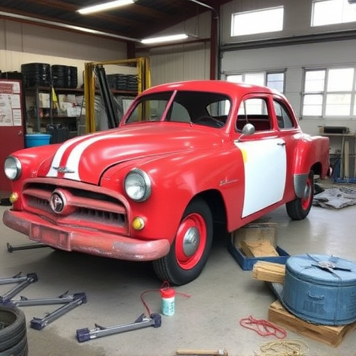 vehicle restoration process