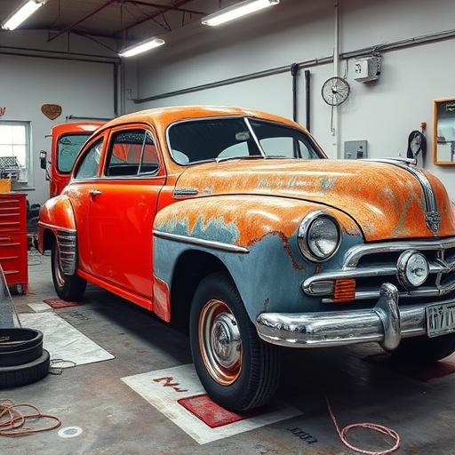 vehicle restoration process