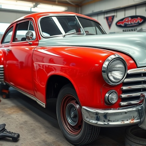 vehicle restoration process